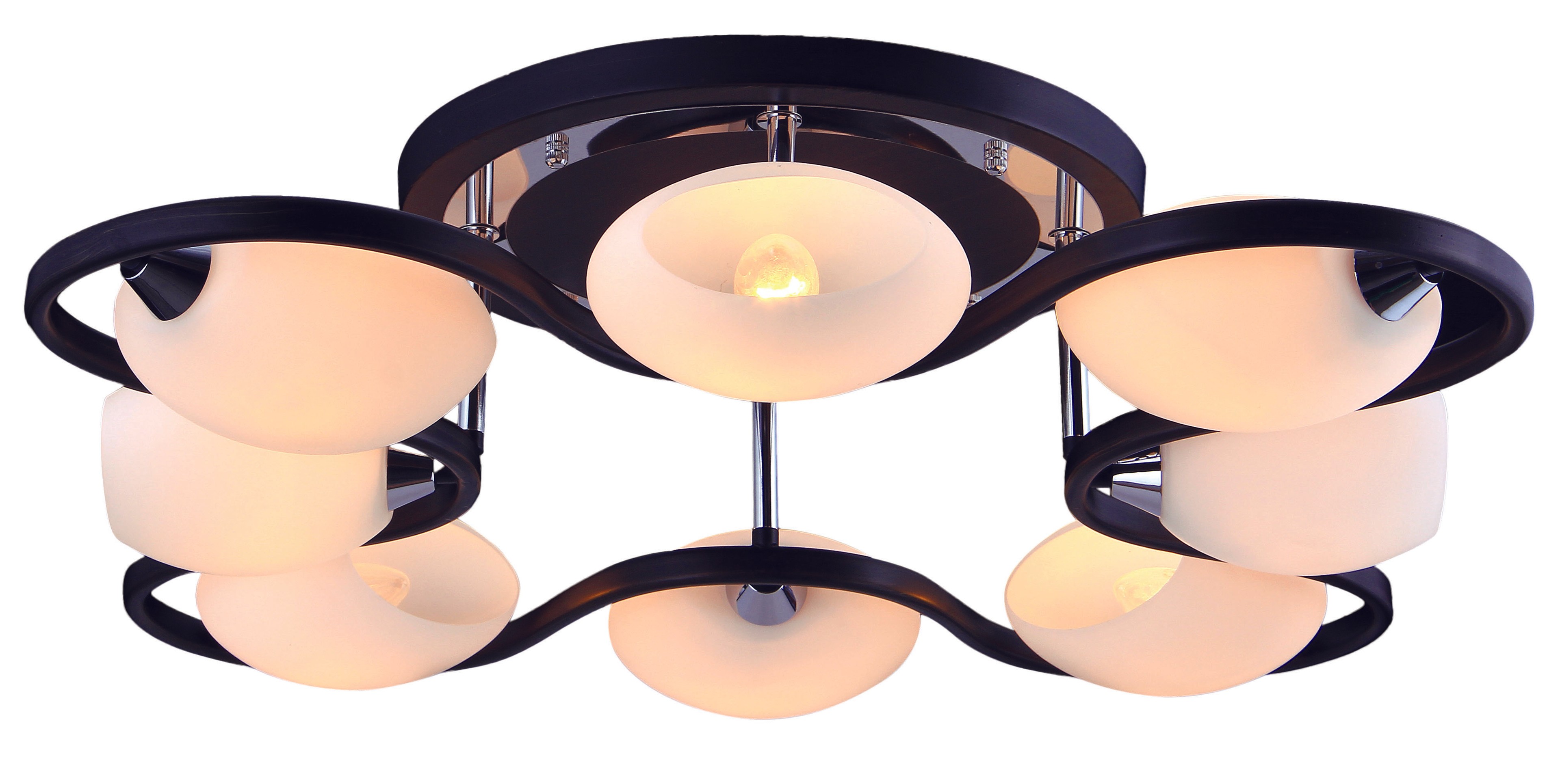 Потолочная люстра Natali Kovaltseva Palisander 10715/8C PALISANDER