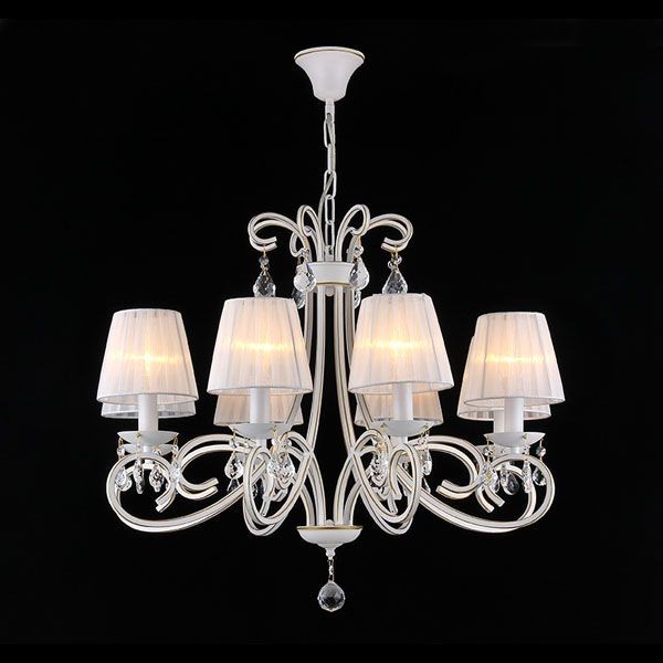 Подвесная люстра Natali Kovaltseva 10852 10852/8C GOLD IVORY