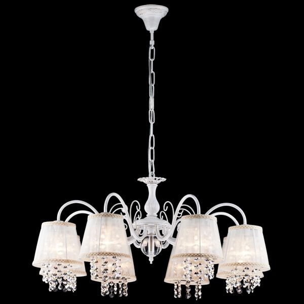 Подвесная люстра Natali Kovaltseva ISABELLE ISABELLE II 11393/8C WHITE GOLD