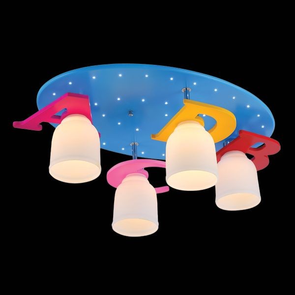 Люстра в детcкую Natali Kovaltseva Abc ABC 112/4C
