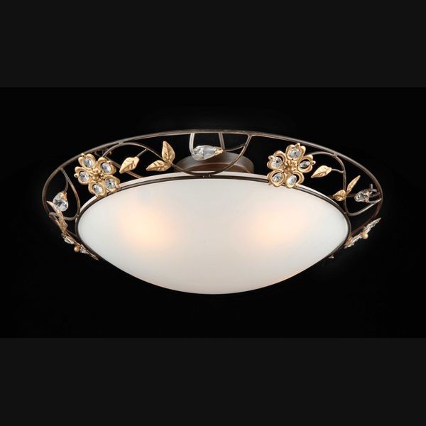 Светильник потолочный Natali Kovaltseva Diana Diana 10434/4C BRASS