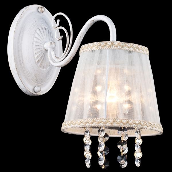 Настенное бра Natali Kovaltseva ISABELLE ISABELLE II 11393/1W WHITE GOLD