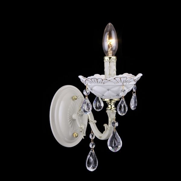 Настенное бра Natali Kovaltseva 10783 10783/1W FLORENCE WHITE