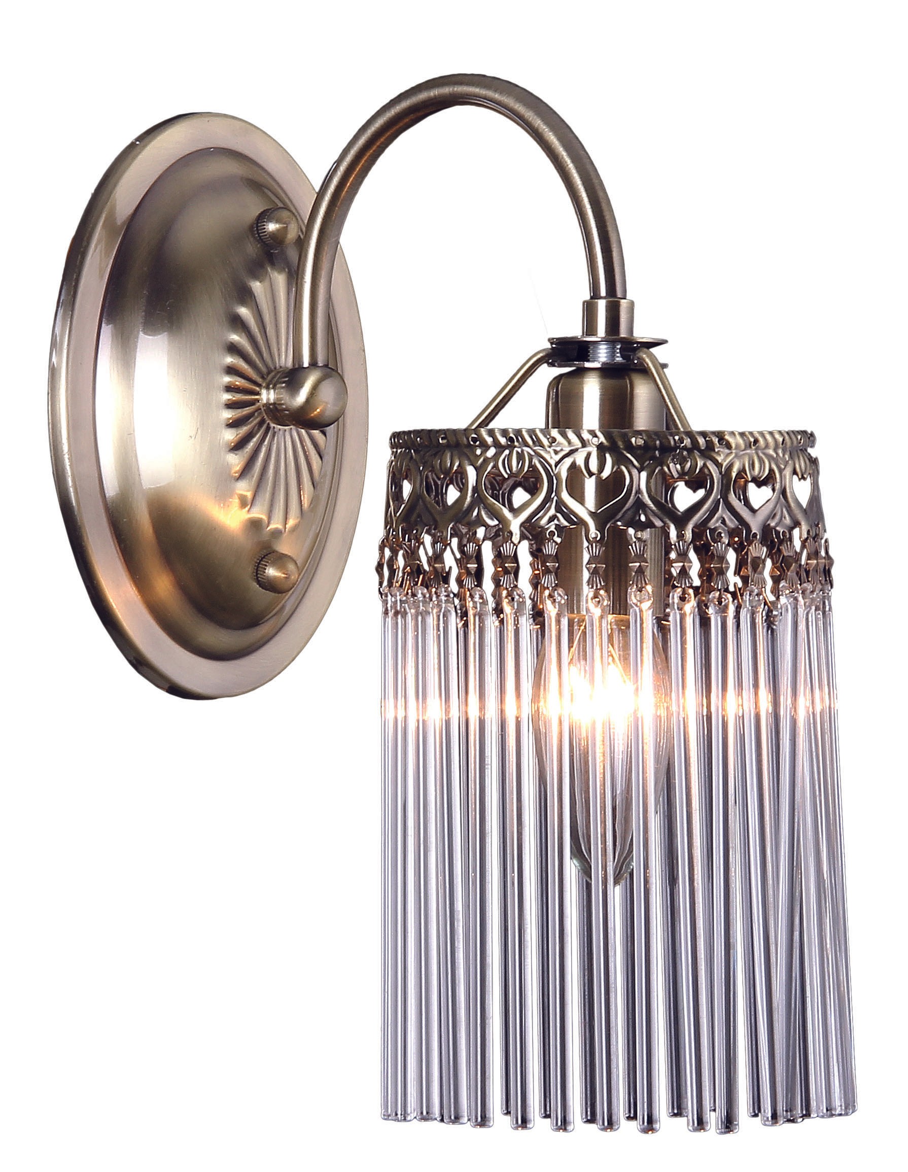 Настенное бра Natali Kovaltseva 11301/1W ANTIQUE