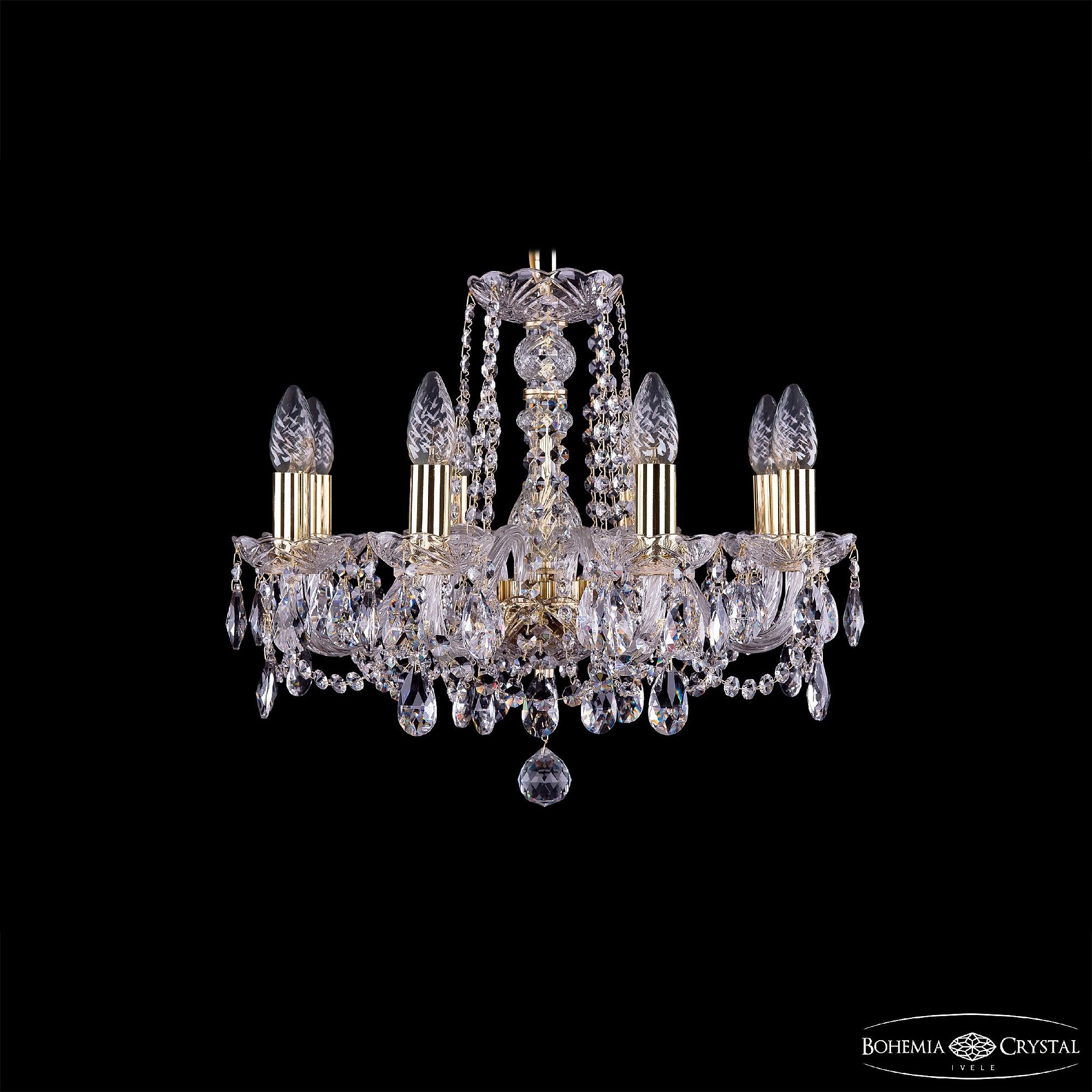 Подвесная хрустальная люстра 1402 Bohemia 1402/8/160 G