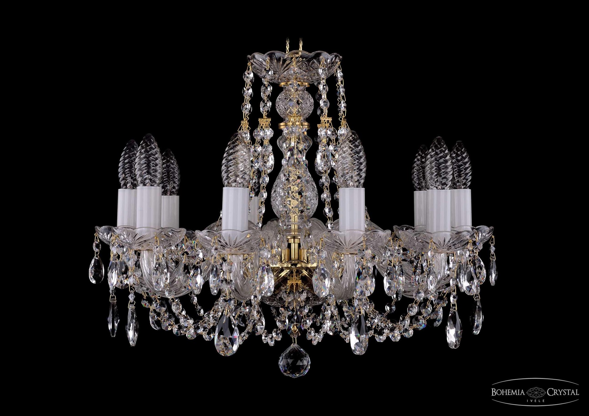 Подвесная хрустальная люстра 1406 Bohemia 1406/10/160 G