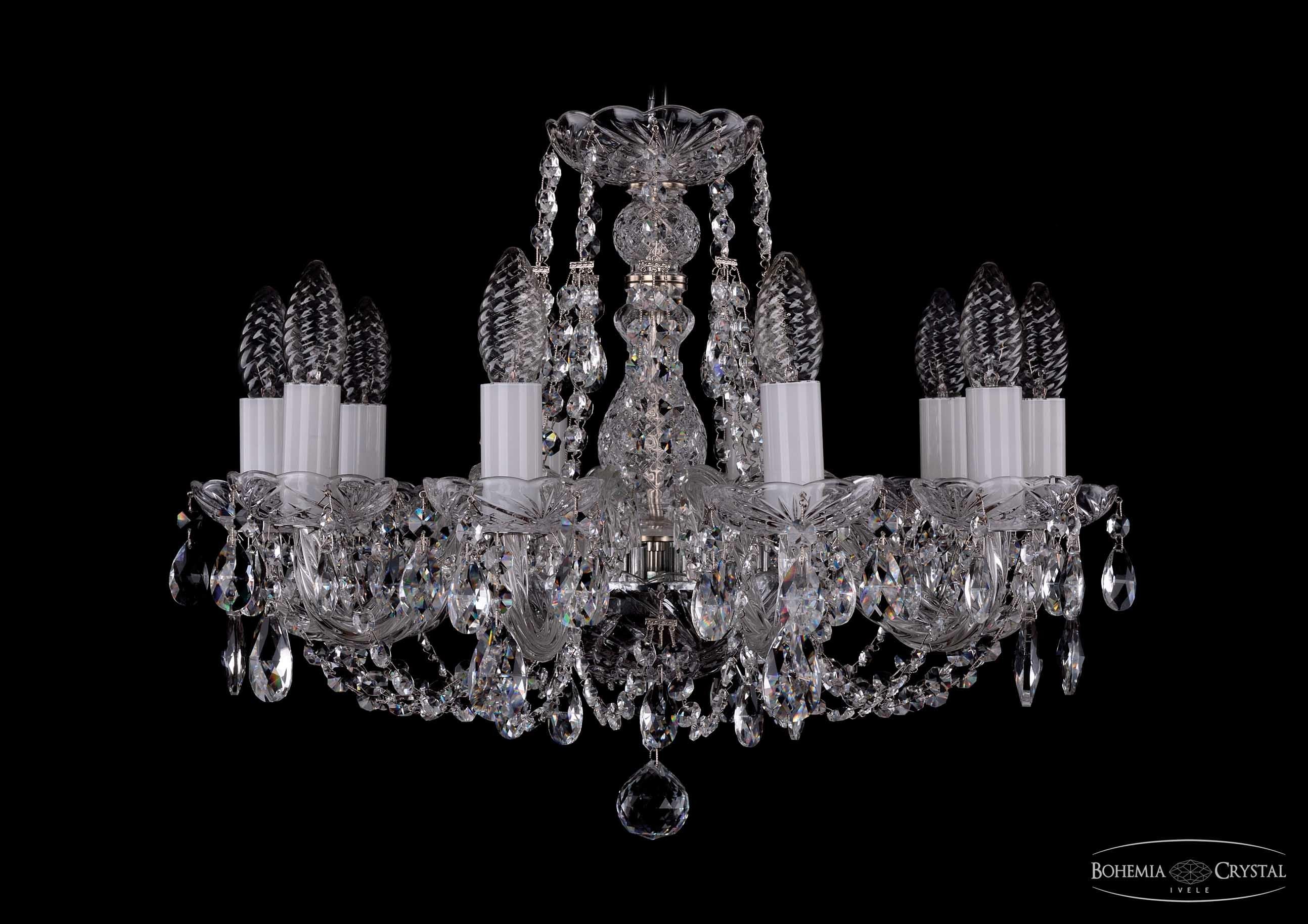 Подвесная хрустальная люстра 1406 Bohemia 1406/10/160 Ni