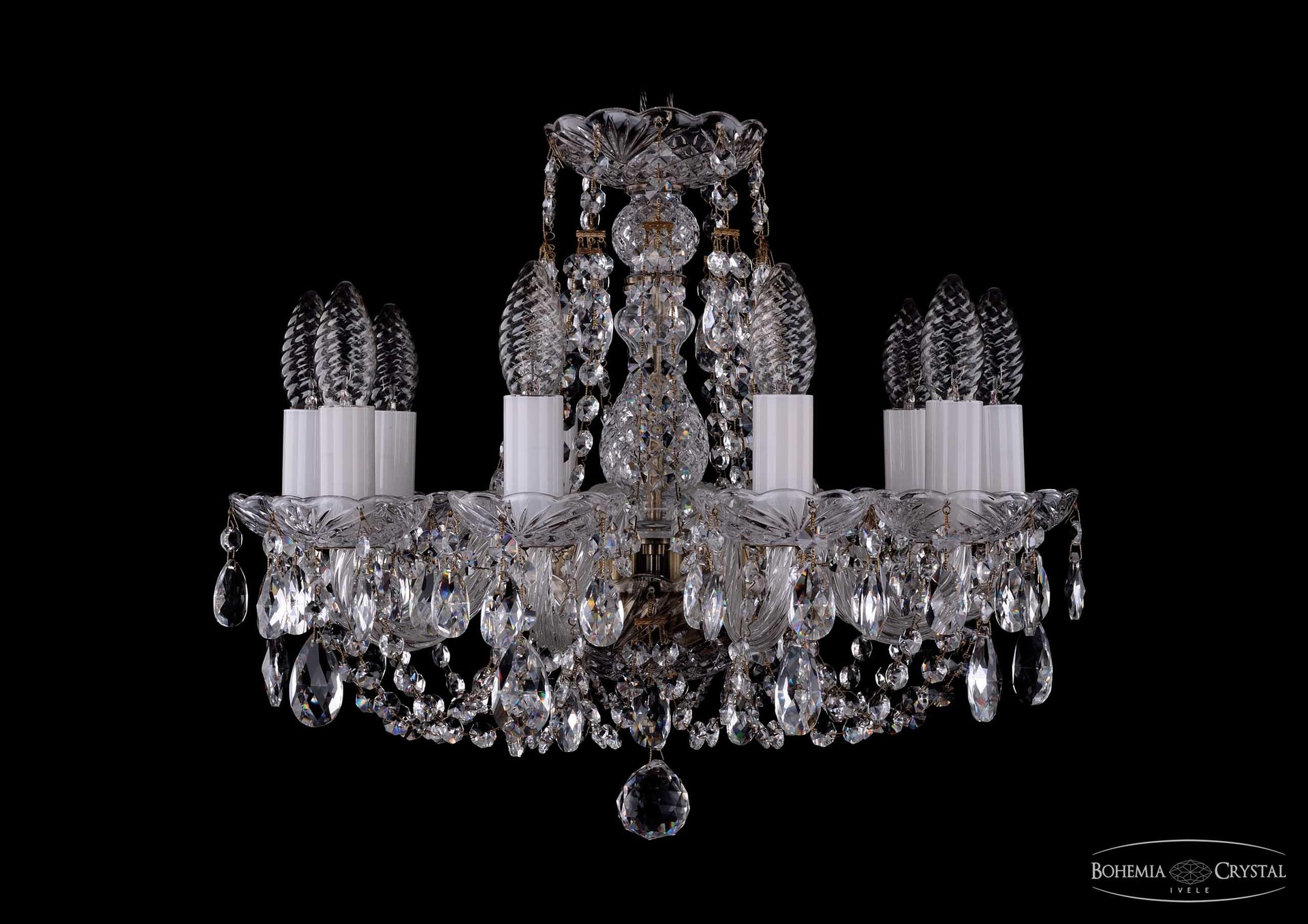 Подвесная хрустальная люстра 1406 Bohemia 1406/10/141 Pa