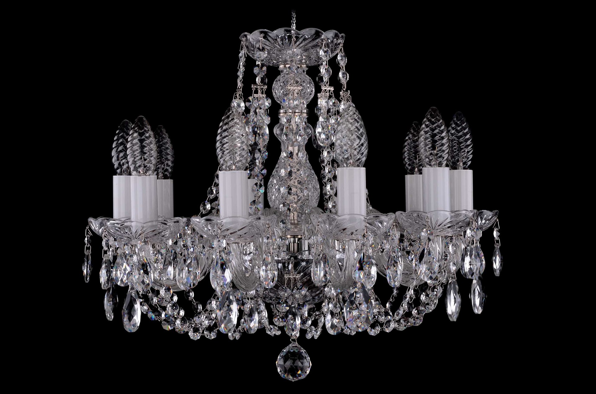 Подвесная хрустальная люстра 1406 Bohemia 1406/10/141 Ni