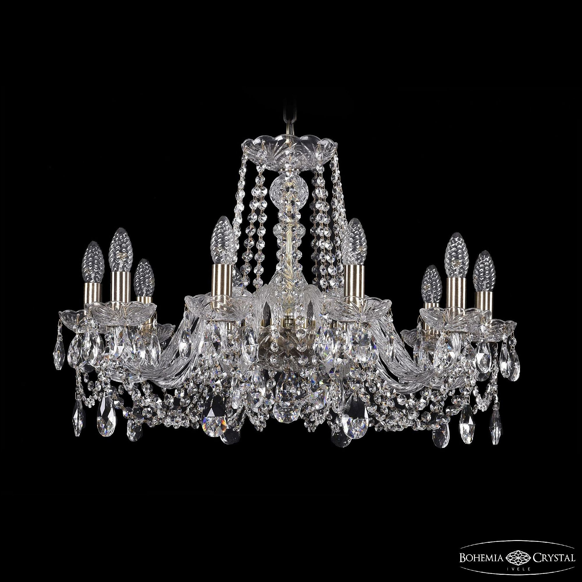 Подвесная хрустальная люстра 1402 Bohemia 1402/10/240 Pa