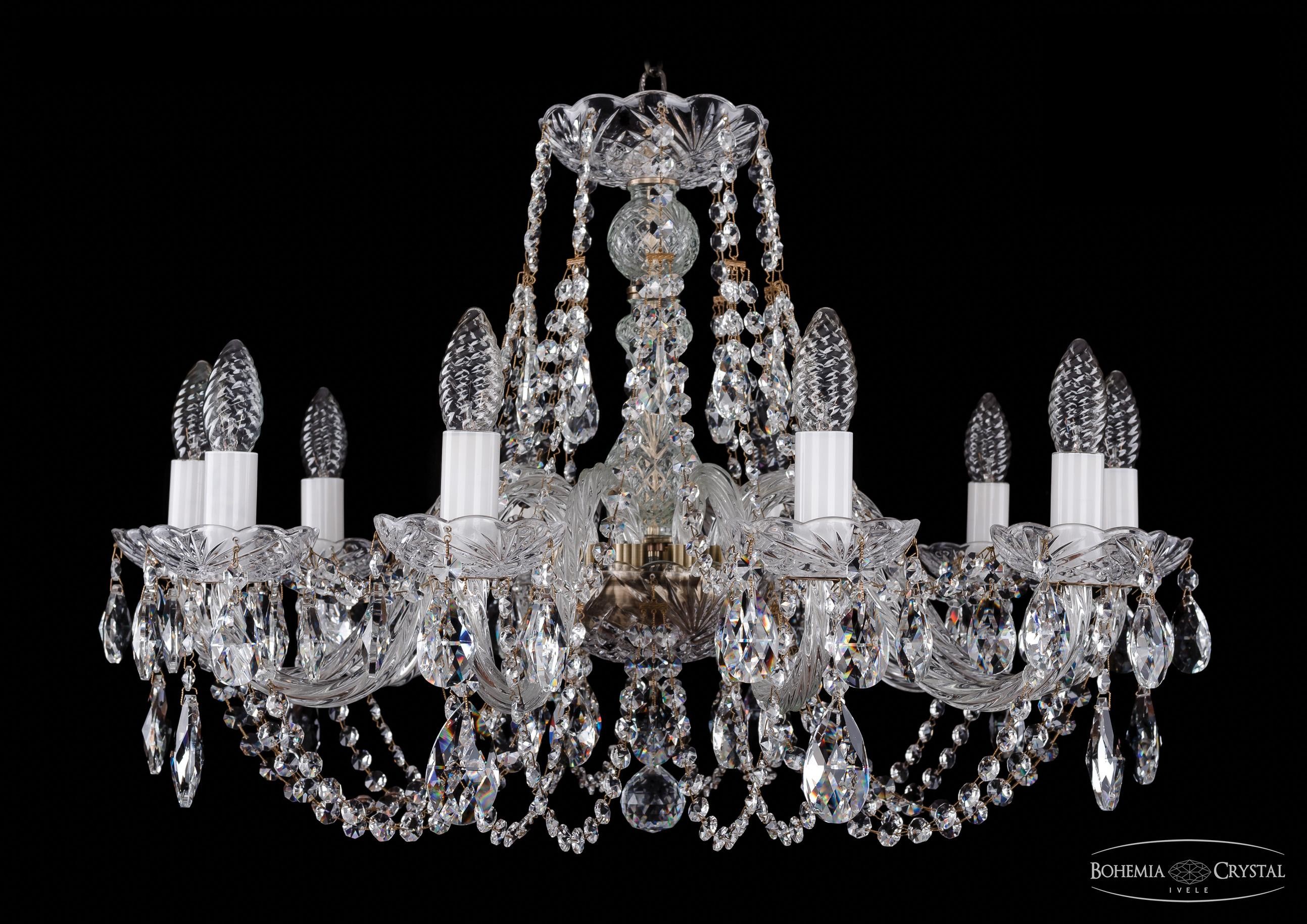 Подвесная хрустальная люстра 1406 Bohemia 1406/10/240 Pa