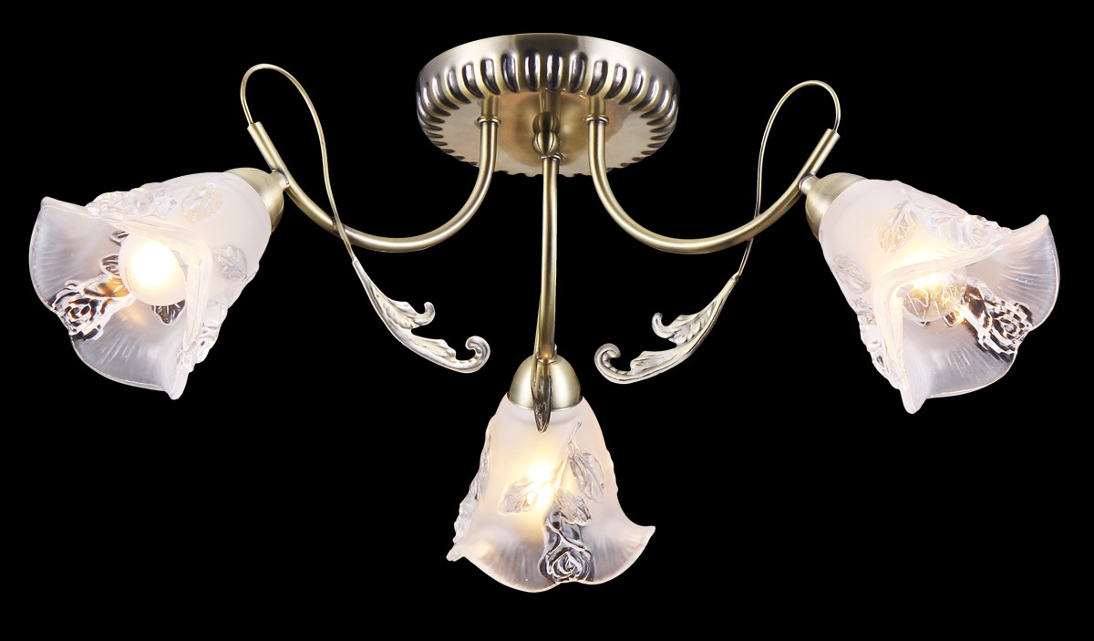 Потолочная люстра Natali Kovaltseva 11445 11445/3C ANTIQUE
