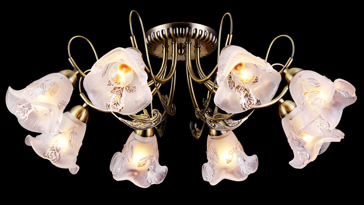 Потолочная люстра Natali Kovaltseva 11445/8C ANTIQUE