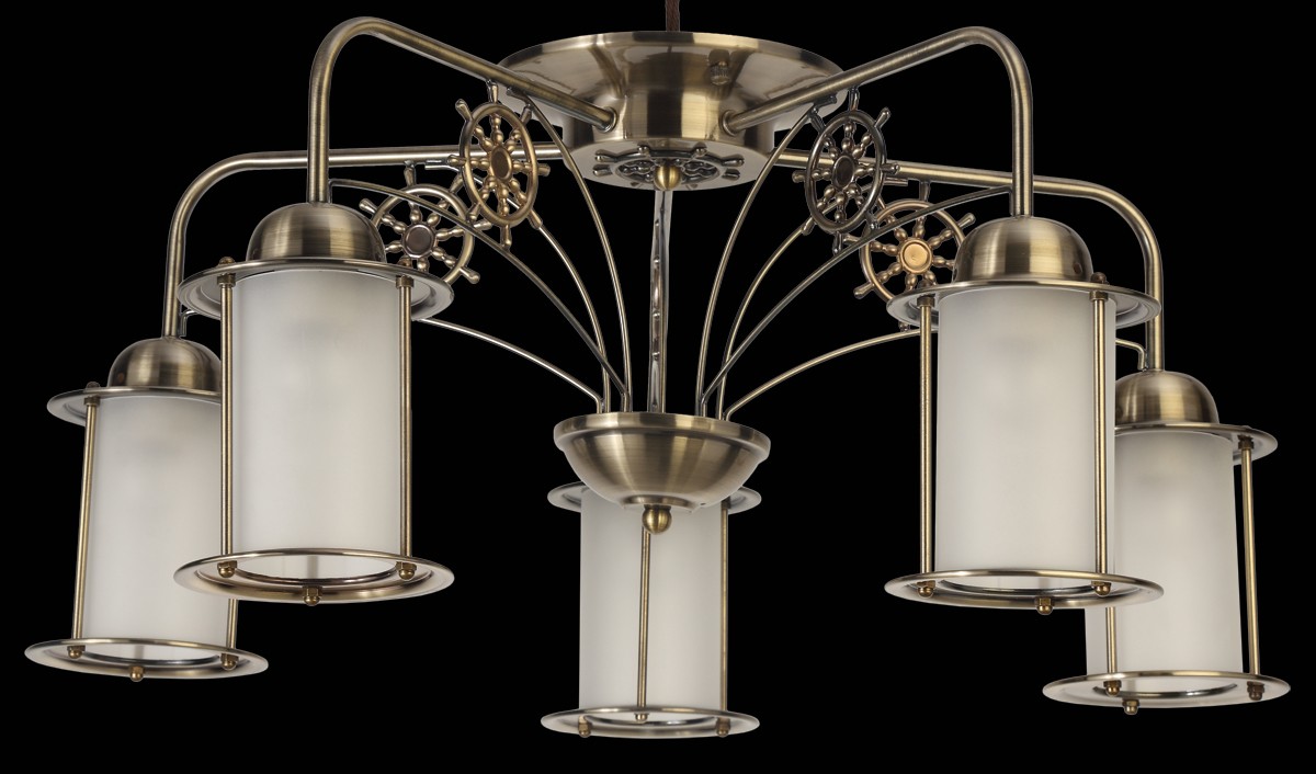 Потолочная люстра Natali Kovaltseva SEA SEA 11358/5C ANTIQUE
