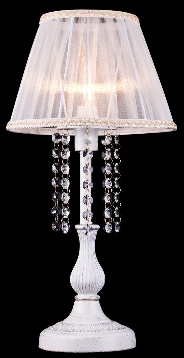 Настольная лампа Natali Kovaltseva ISABELLE ISABELLE II 11393/1 WHITE GOLD