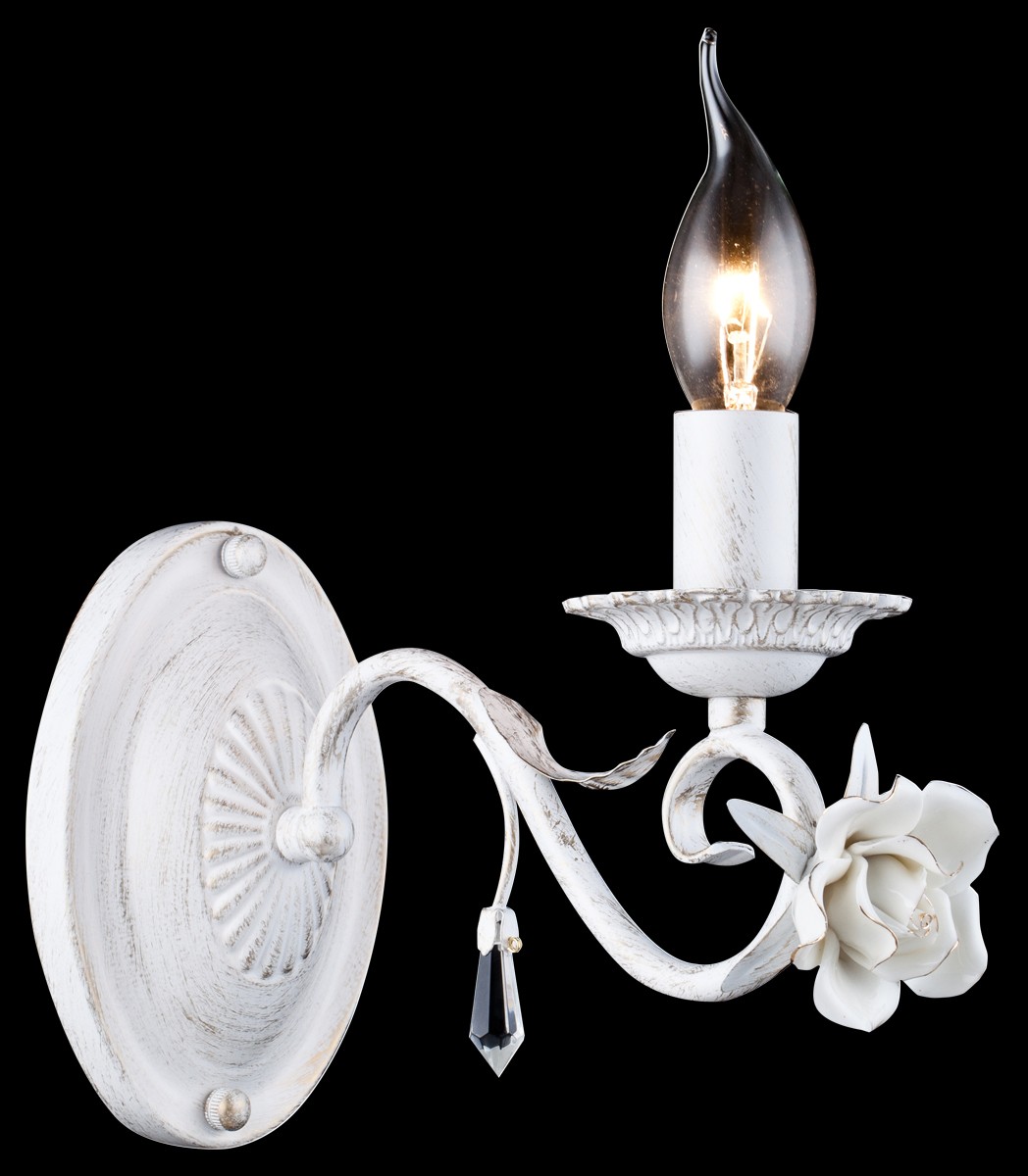 Настенное бра Natali Kovaltseva JENNIFER JENNIFER 11394/1W WHITE GOLD