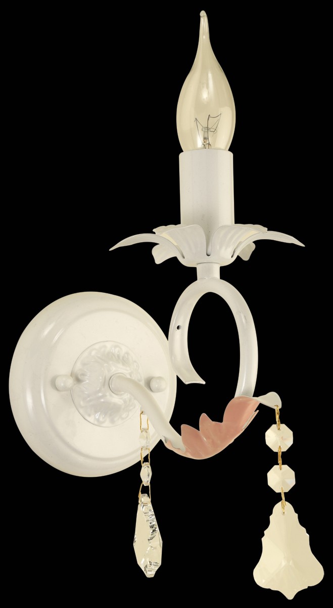 Настенное бра Natali Kovaltseva JENNIFER JENNIFER II 11372/1W IVORY PINK,CER