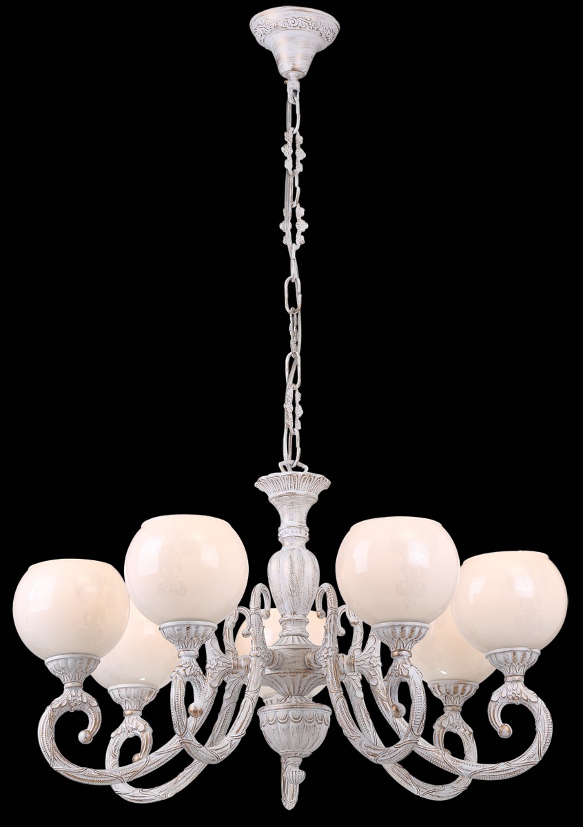 Подвесная люстра Natali Kovaltseva PASSION PASSION 11360/7С WHITE GOLD