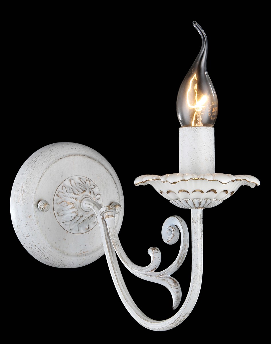 Настенное бра Natali Kovaltseva SOUL SOUL 11375/1W WHITE GOLD, CERAMIC