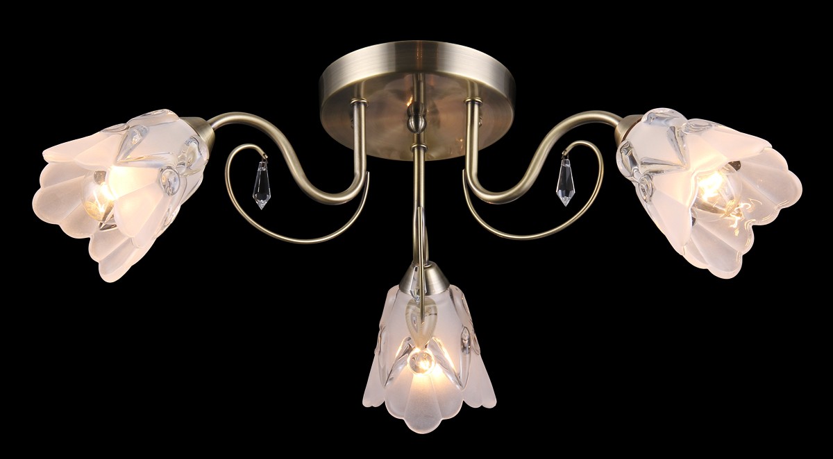 Потолочная люстра Natali Kovaltseva 11431/3С ANTIQUE
