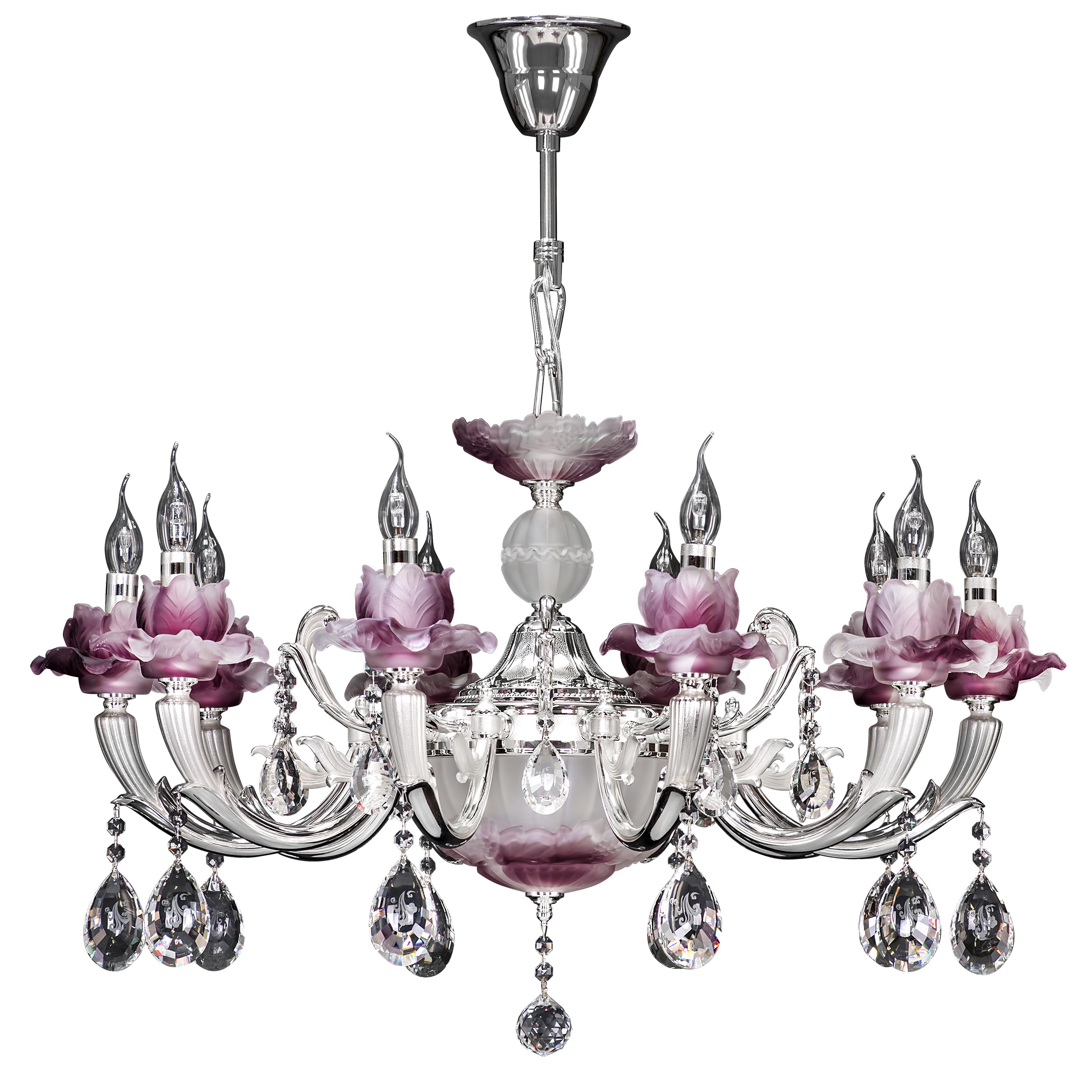 Подвесная хрустальная люстра Anemone Lightstar 714104