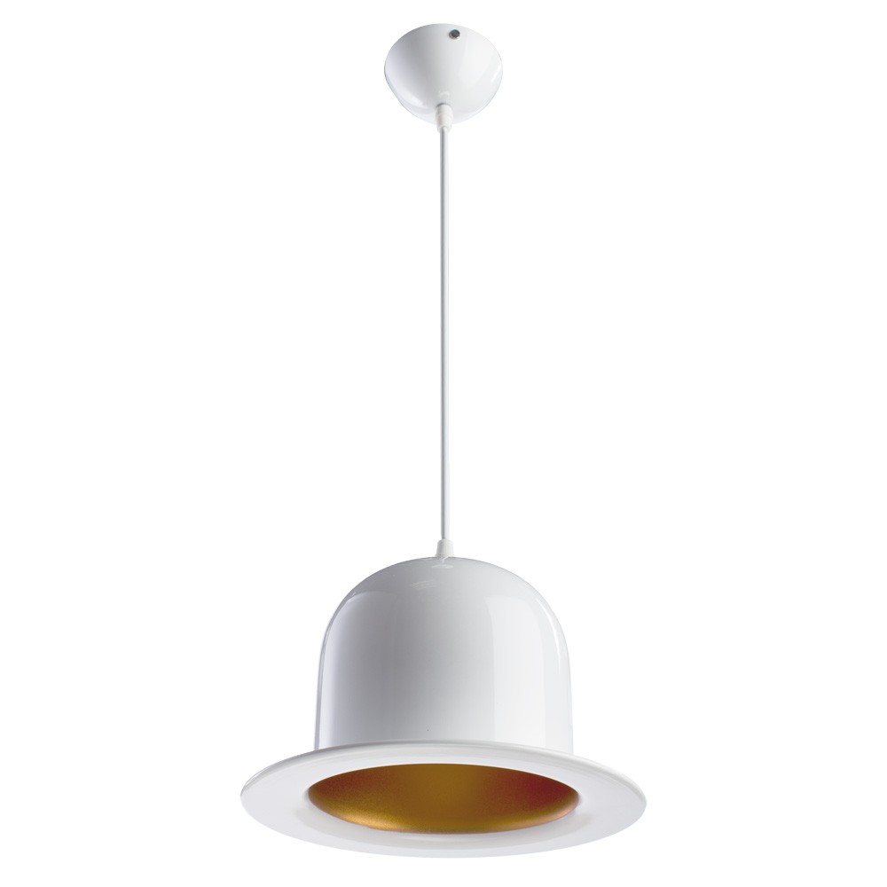 Подвесной светильник в форме цилиндра Cappello A3234SP-1WH Arte Lamp