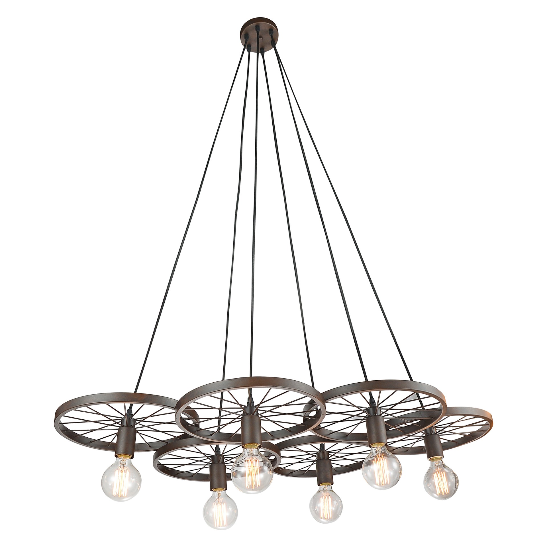 Люстра колесо от телеги SL229 SL229.303.06 ST Luce