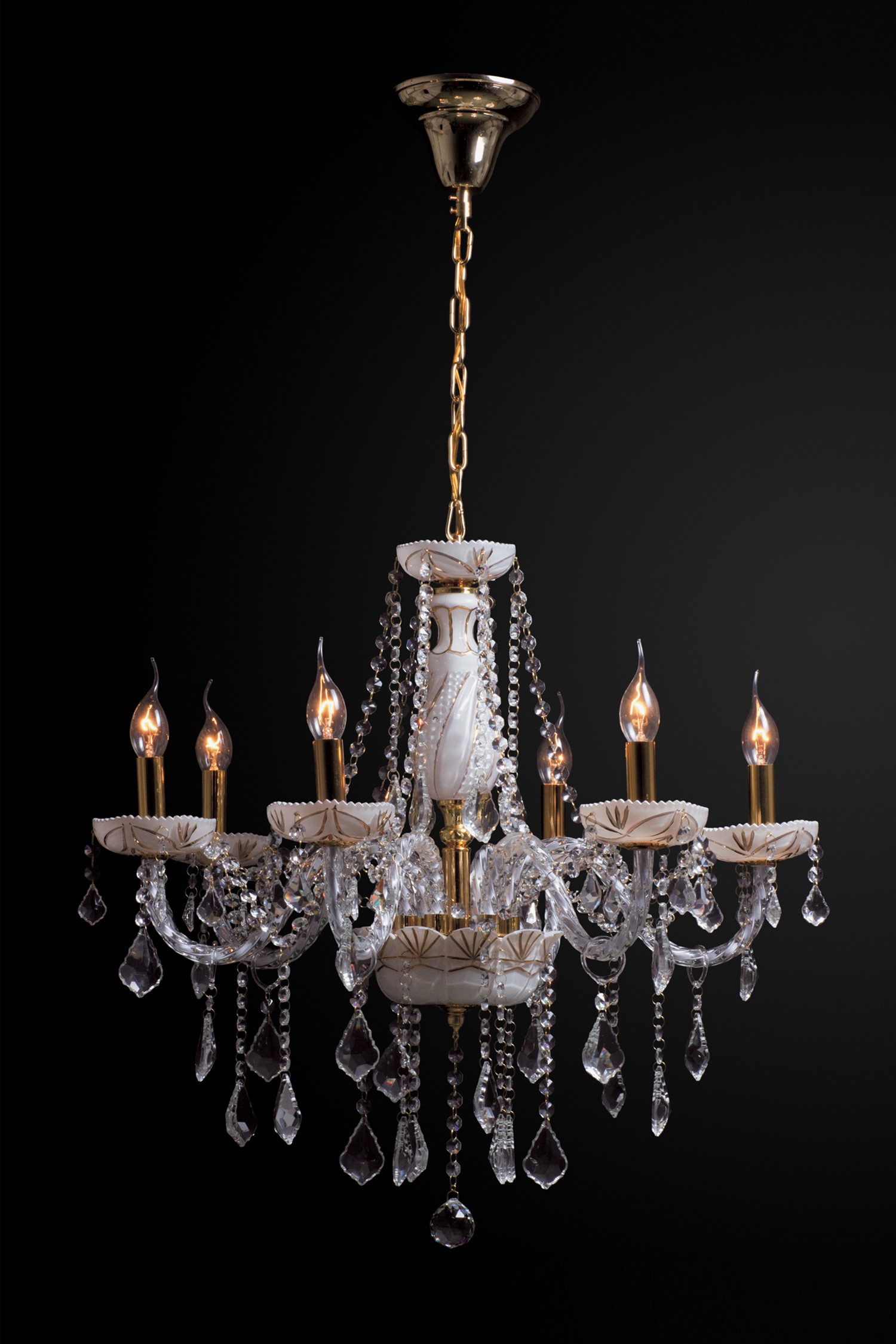 Подвесная люстра Максисвет 2-7531-6-WH E14