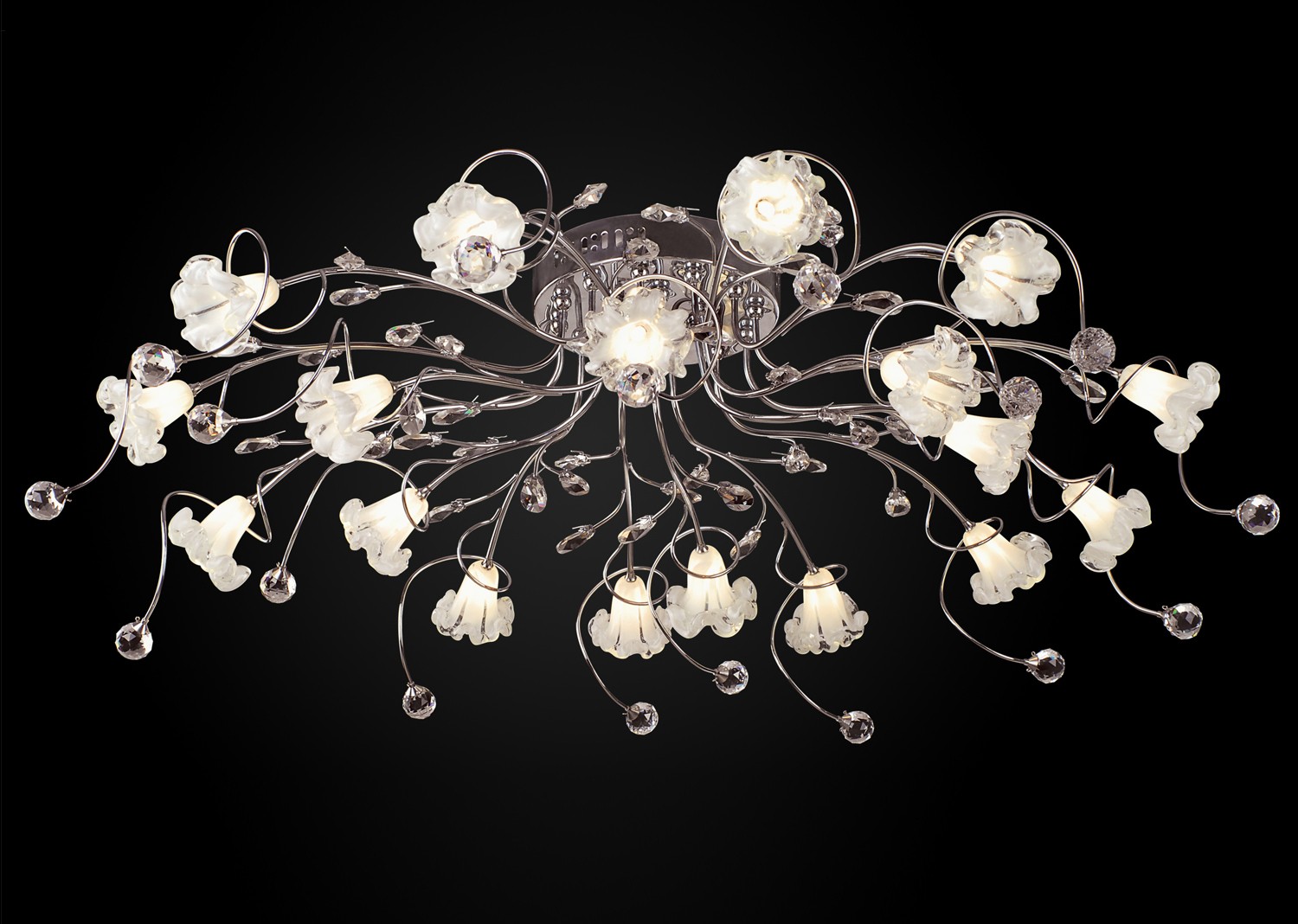 Потолочная люстра Максисвет 1-1918-21-CR Y G4