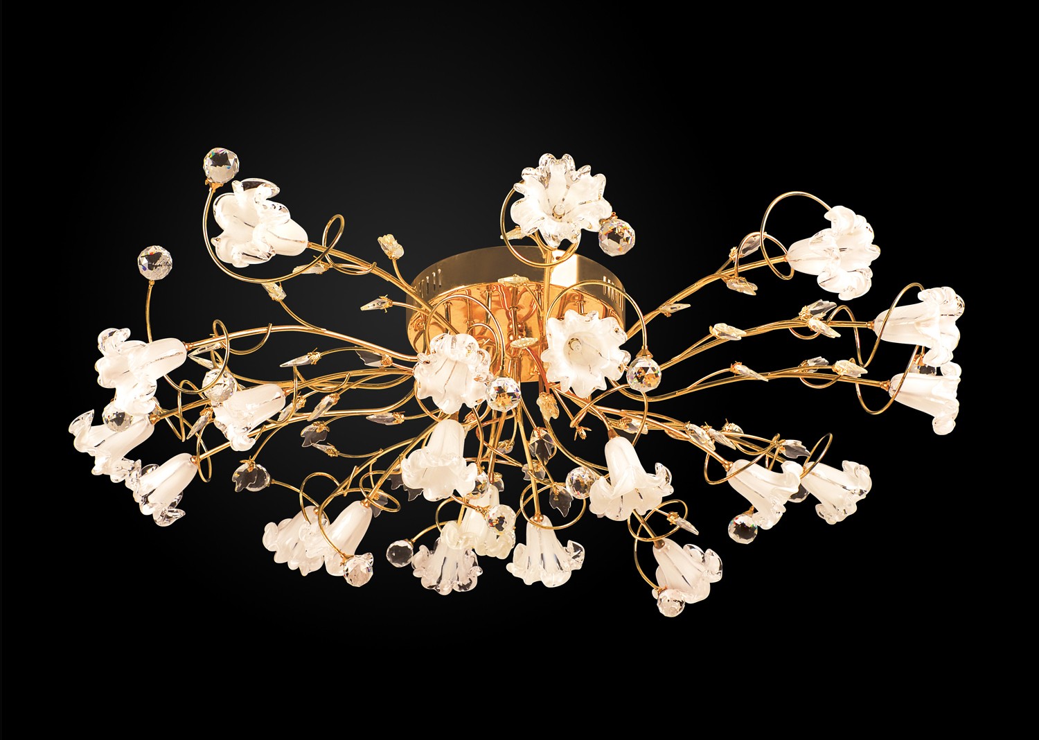 Потолочная люстра Максисвет 1-1918-21-FG Y G4