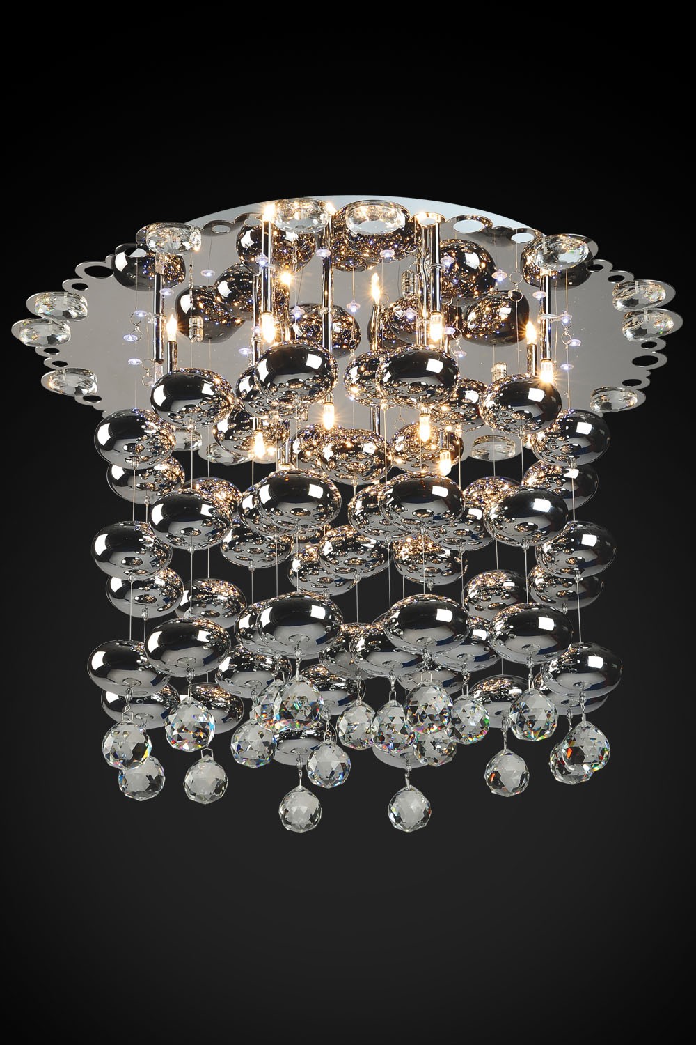 Потолочная люстра Максисвет 1-1047-14-CR-LED Y G4