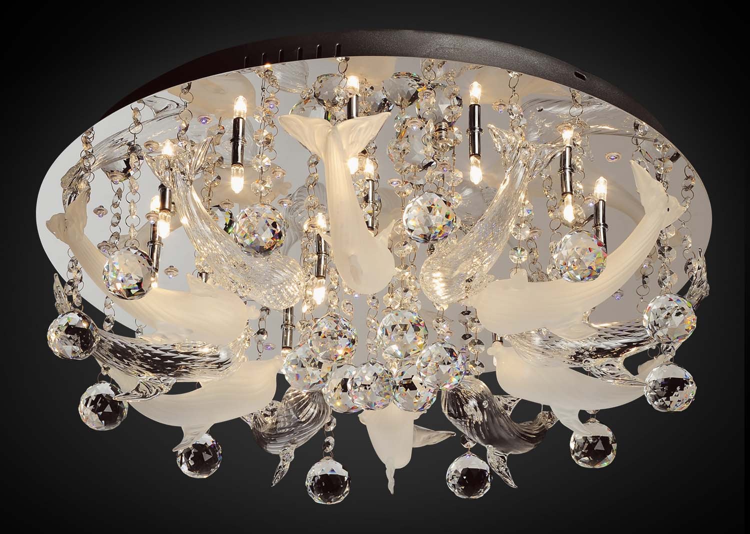 Потолочная люстра Максисвет 1-6301-15-CR-LED Y G4