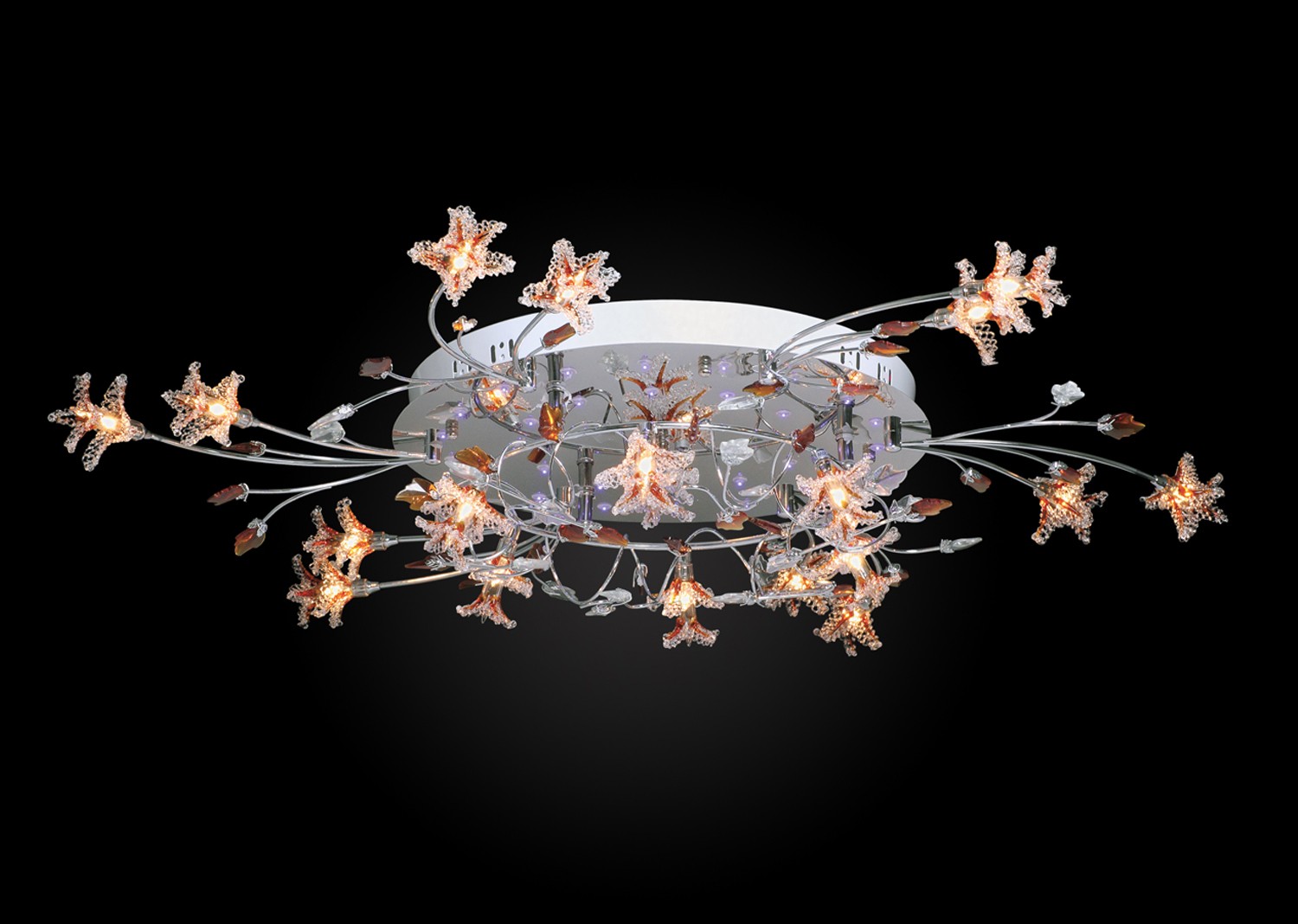 Потолочная люстра Максисвет 1-8338-19-CR-LED Y G4