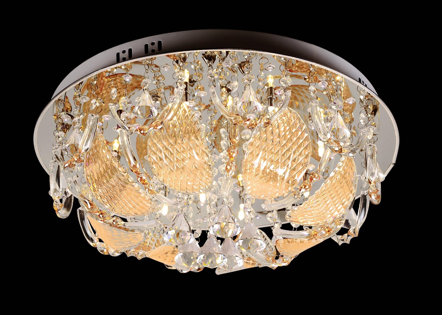 Потолочная люстра Максисвет 9695 1-9695-10-FG-LED Y G4