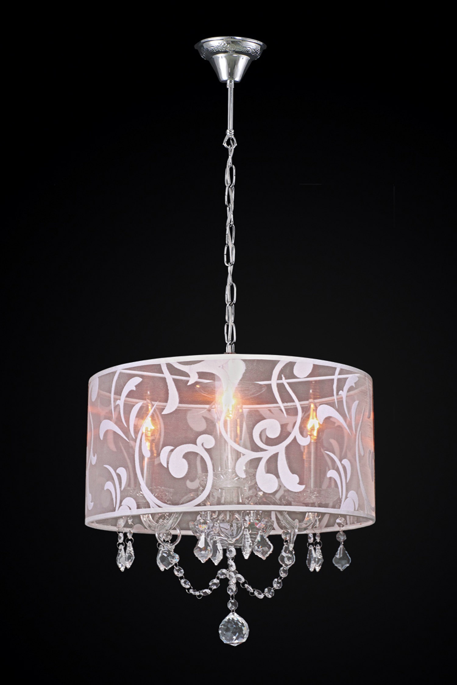 Подвесная люстра Максисвет 2-5045-3-CR E14