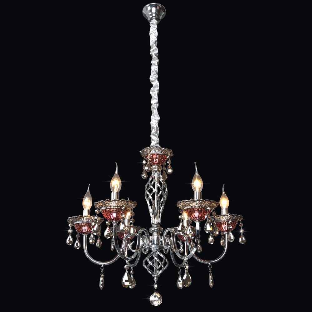 Подвесная люстра Максисвет 2-8006-6-CR E14