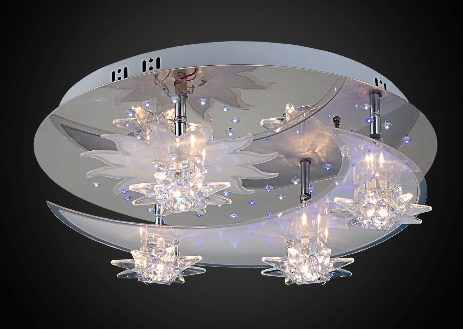 Потолочная люстра Максисвет 1-8959-4-CR-LED Y G4