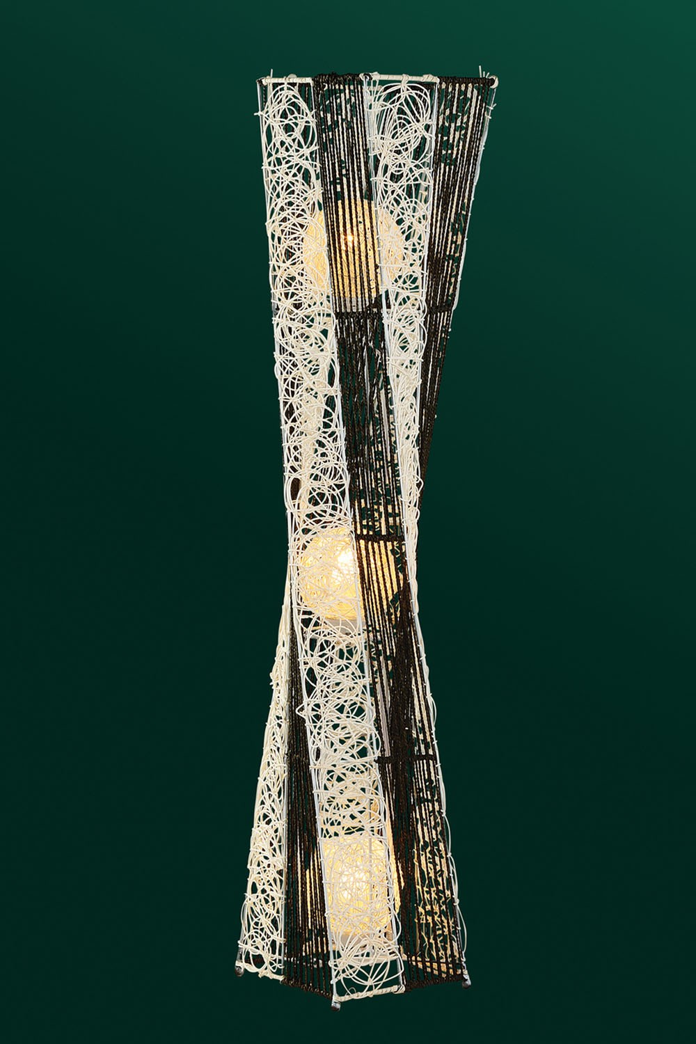 Торшер Максисвет 4-0650-3-BK+WH E14