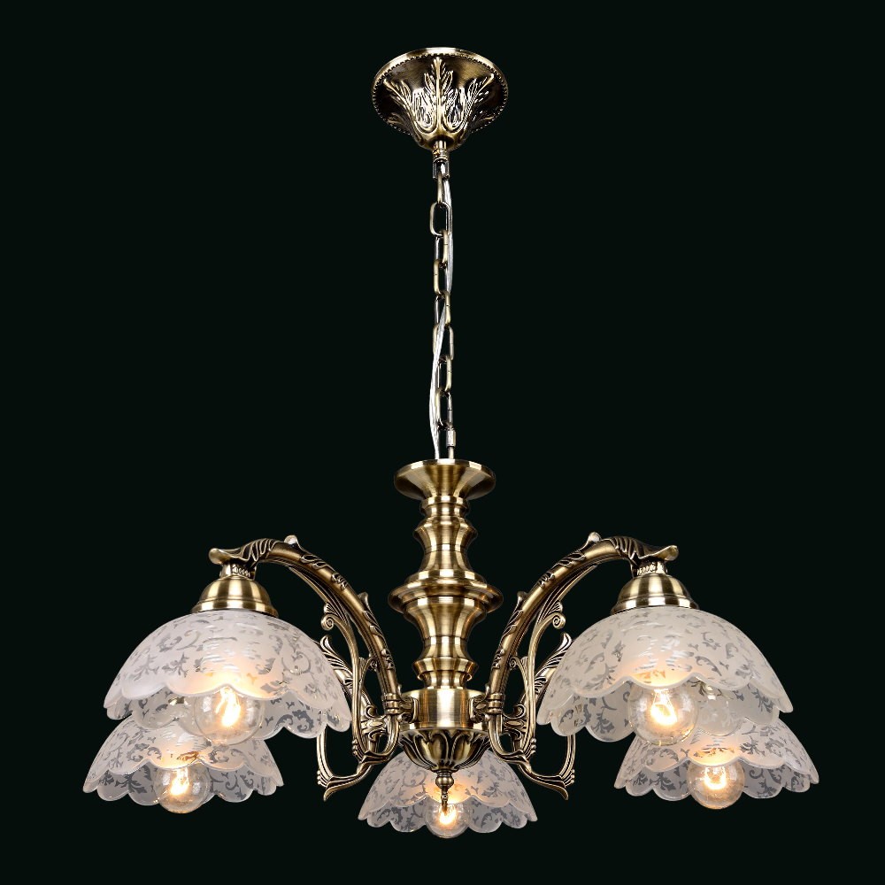 Подвесная люстра Максисвет 2-3870-5-AB E27