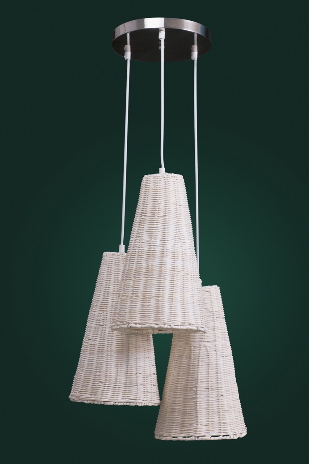 Светильник подвесной Максисвет 2-6044-3-WH E14