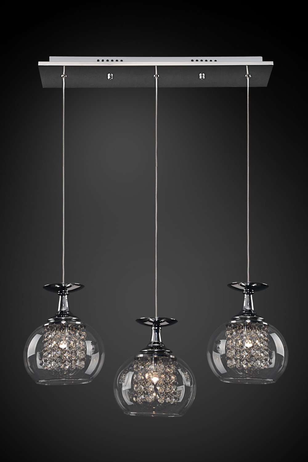 Светильник подвесной Максисвет 2-9022-3-CR Y