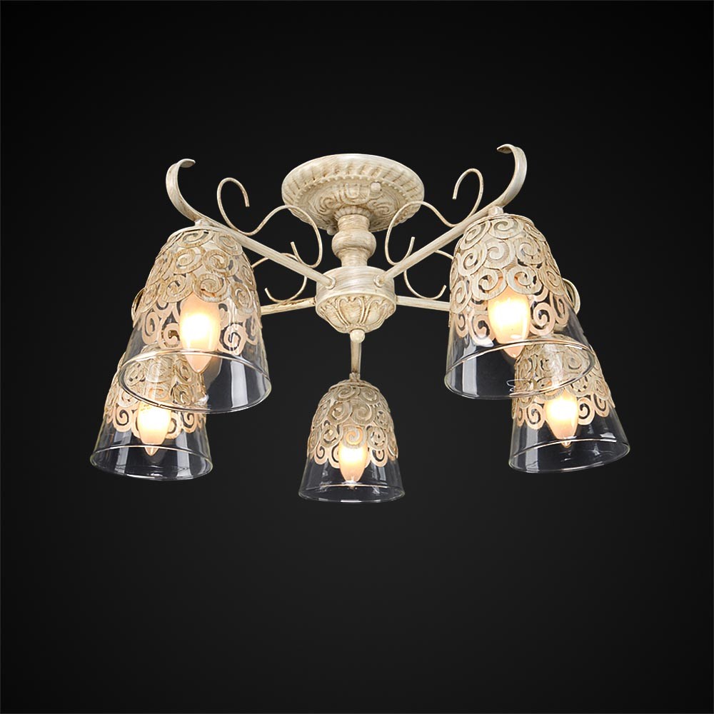 Потолочная люстра Максисвет 9370 1-9370-5-WHS E14