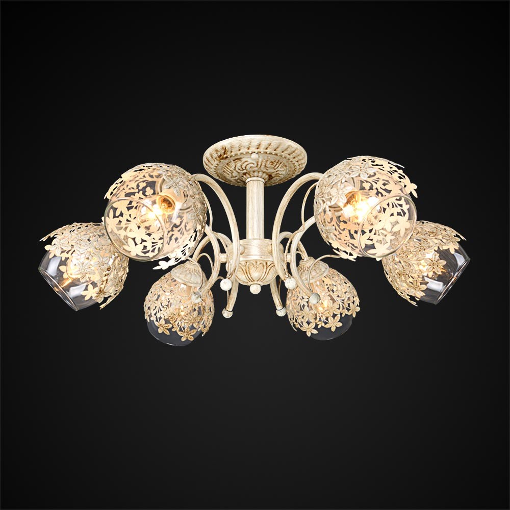 Потолочная люстра Максисвет 9360 1-9360-6-WHS E27