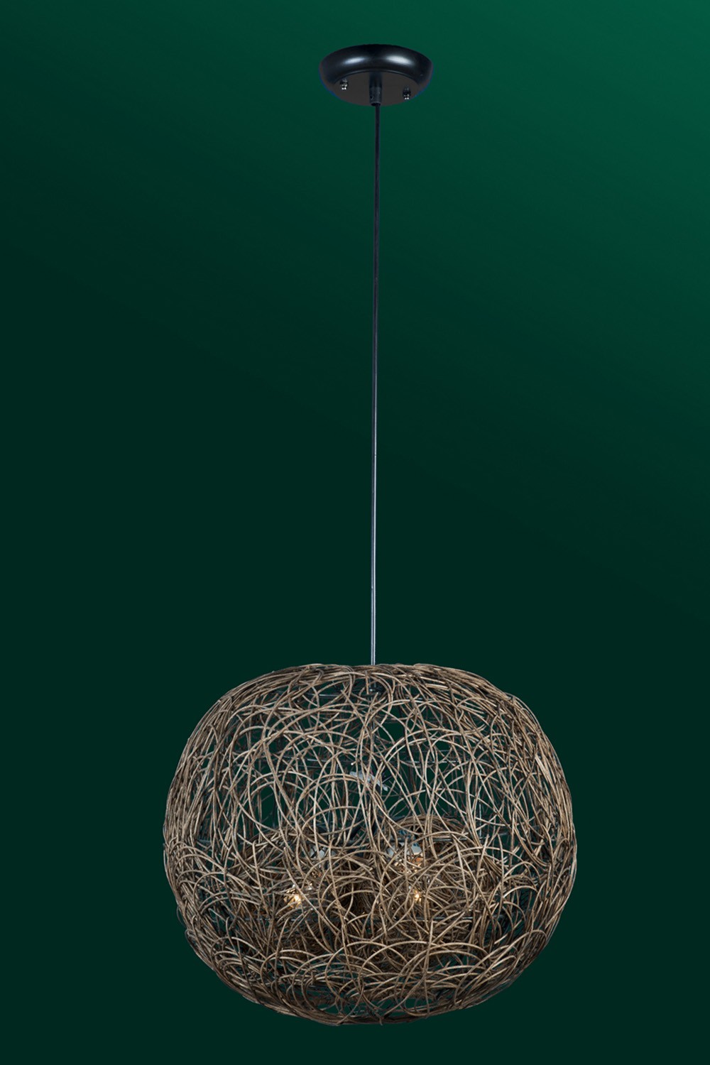 Светильник подвесной Максисвет 2-2090-3-BR E27