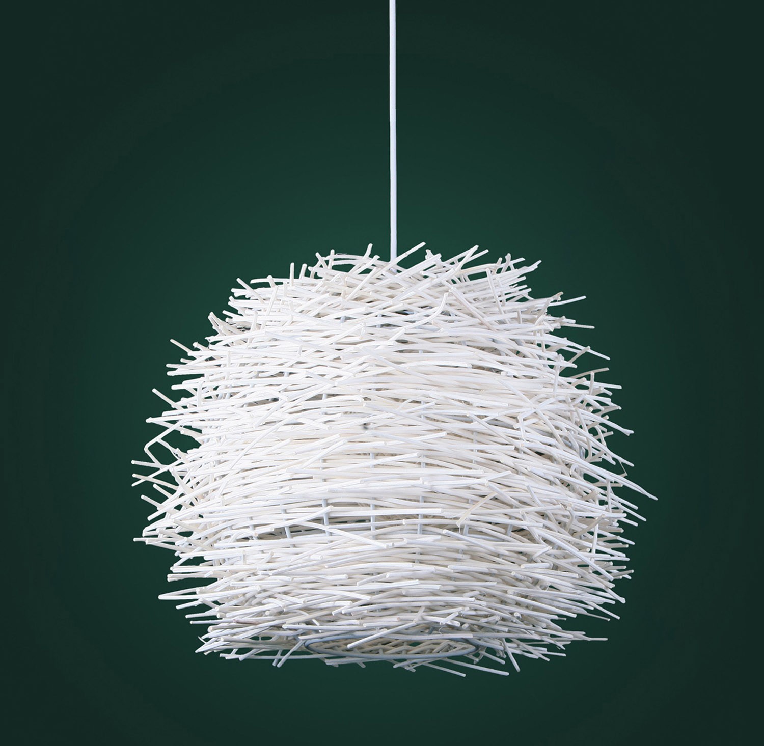 Светильник подвесной Максисвет 2-0107-1-WH E14