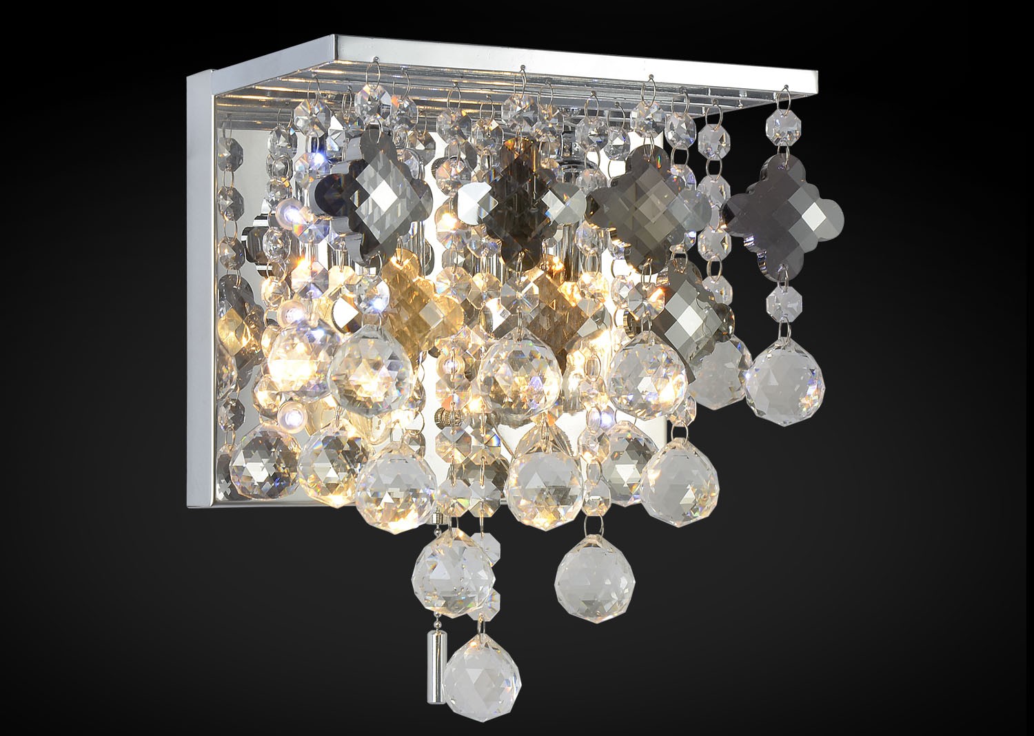 Настенное бра Максисвет 3-2563-2-CR-LED E14