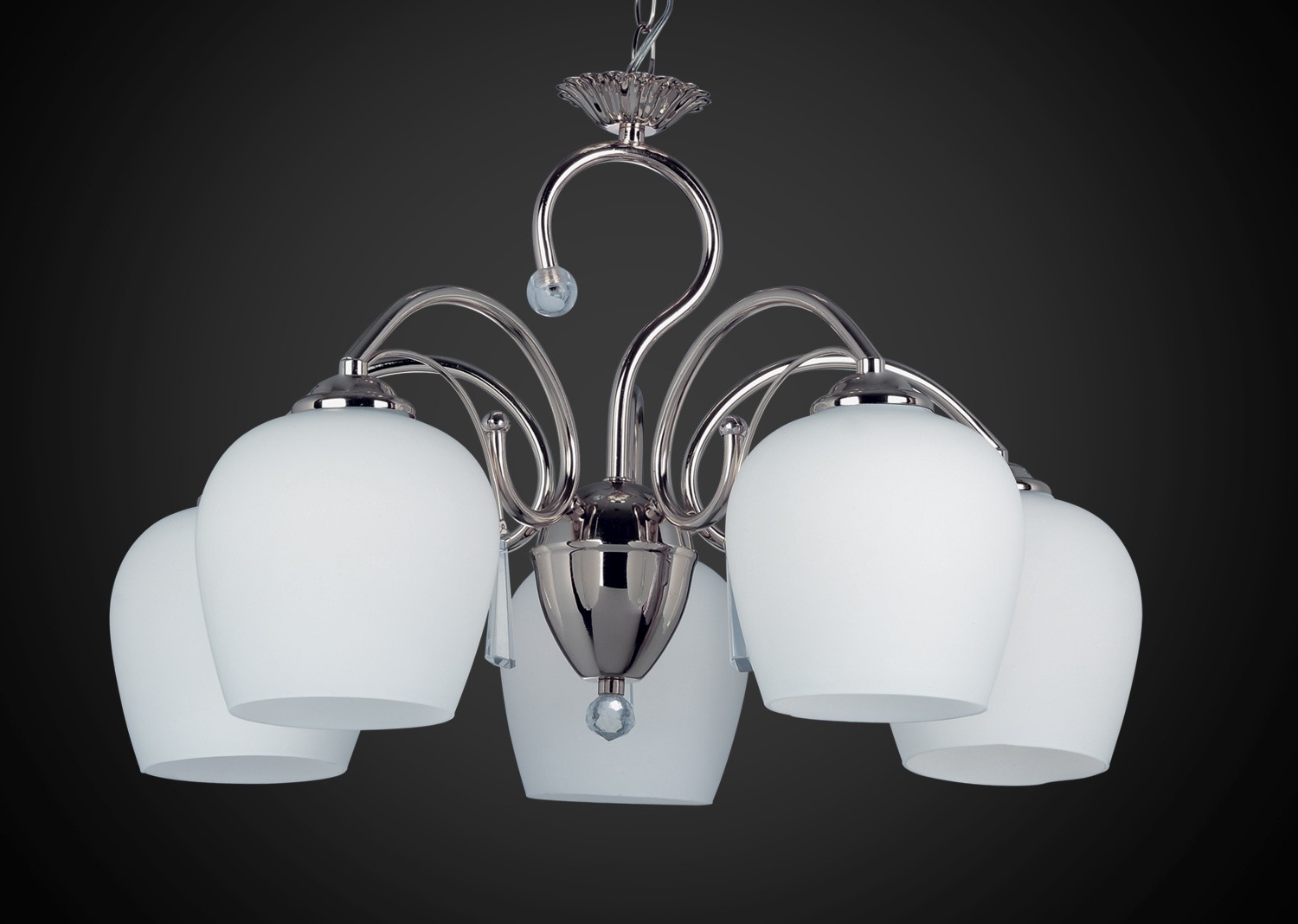 Подвесная люстра Максисвет 2-4690-5-CR E14