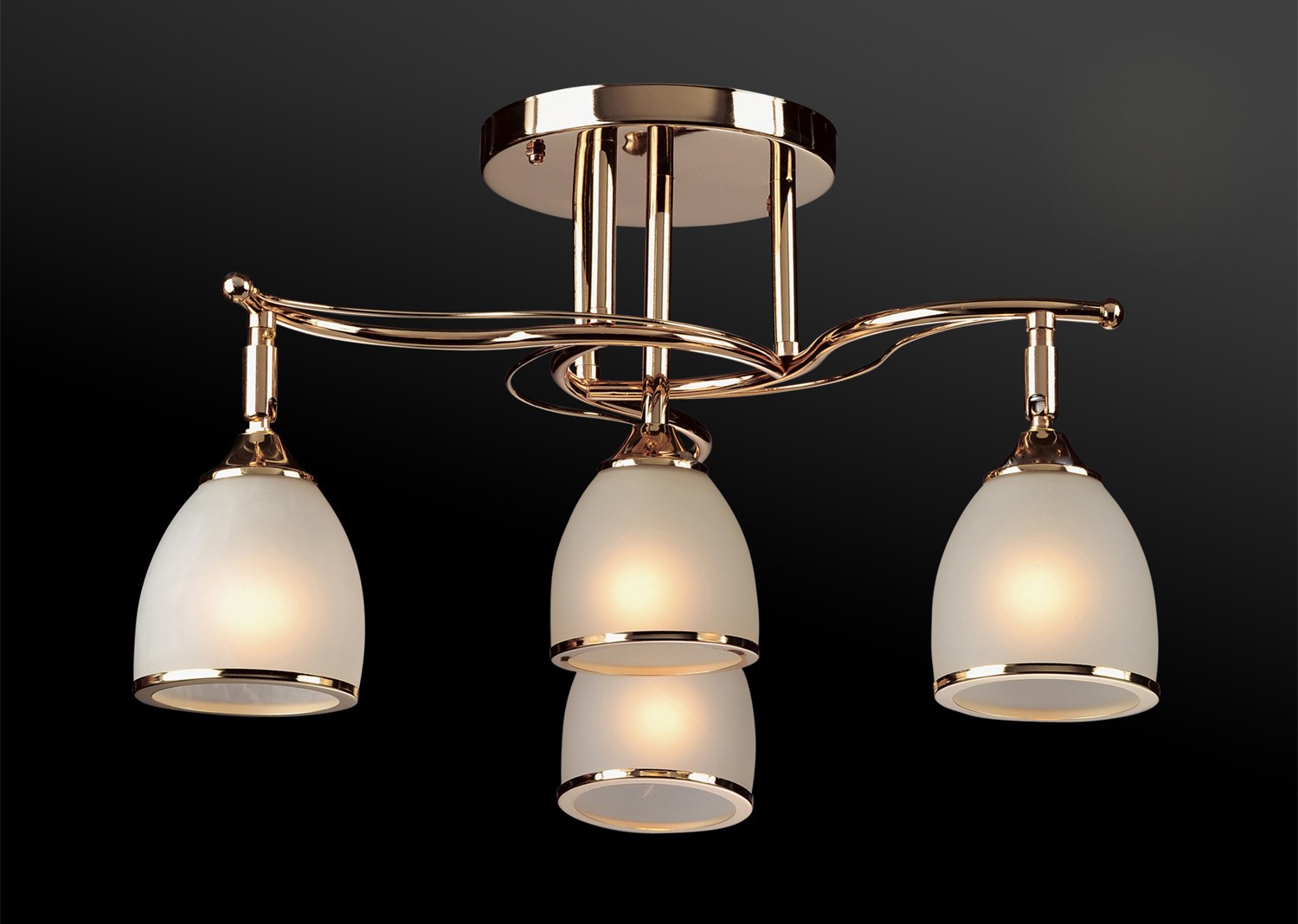 Потолочная люстра Максисвет 9617 1-9617-3+1-FG E27