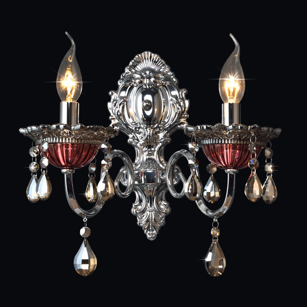 Настенное бра Максисвет 3-8006-2-CR E14