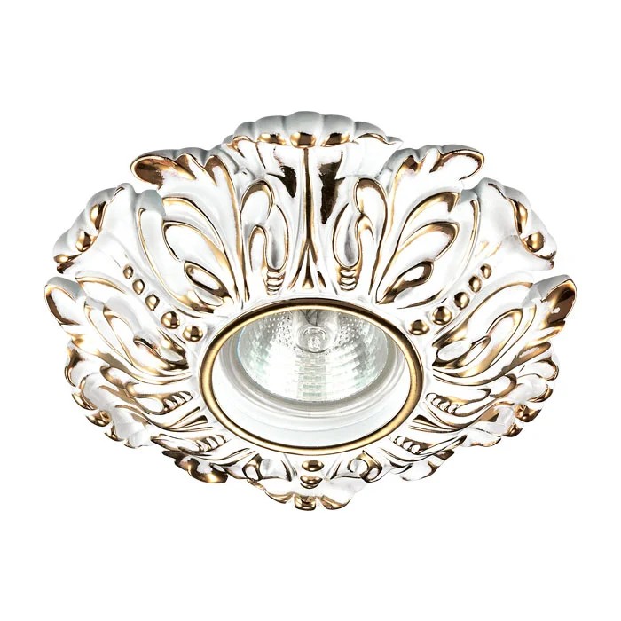 Встраиваемый светильник с узорами Pattern 370323 Novotech